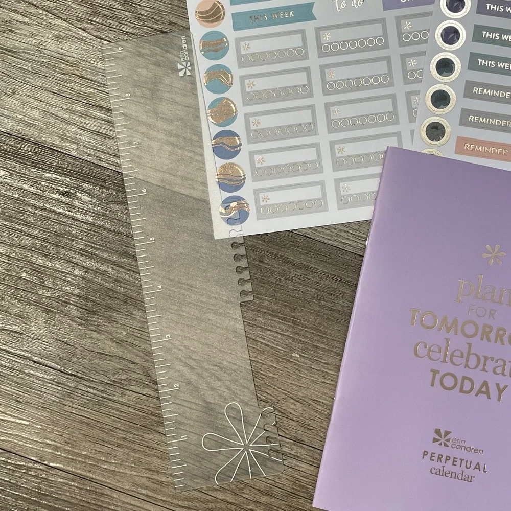 Erin Condren Bundle of Sticker Sheet perfect for Journals/Planners/Calendars